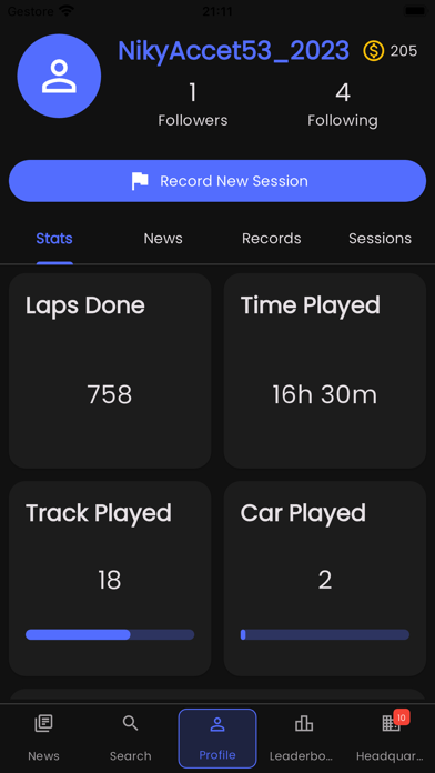 Race Data PRO Screenshot