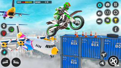 Super Hero Bike Stunts 3D Game Screenshot