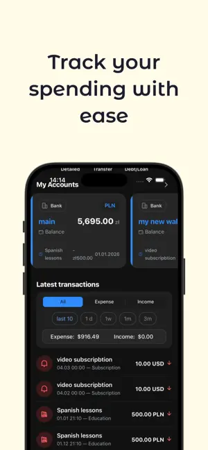 Uallet: Money Tracker screenshot 4