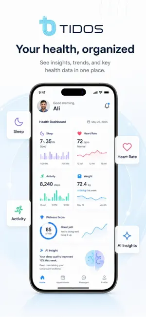TIDOS – Smart Health Platform screenshot 1
