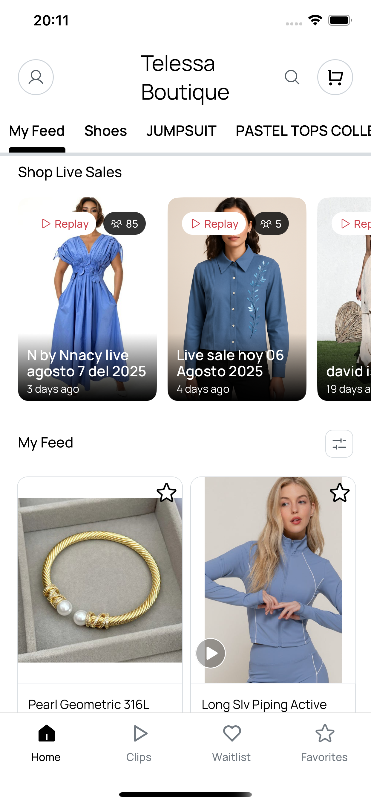 Telessa Boutique screenshot 2