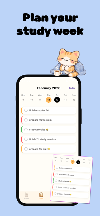 Study Kitty: Pomodoro Timer Screenshot 5 of 5