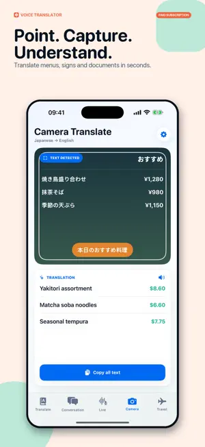 AI Voice Translator: Travel screenshot 4