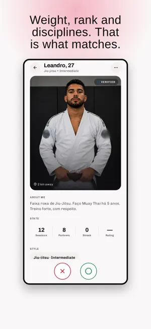 Fight Way: Parceiro de Treino screenshot 2