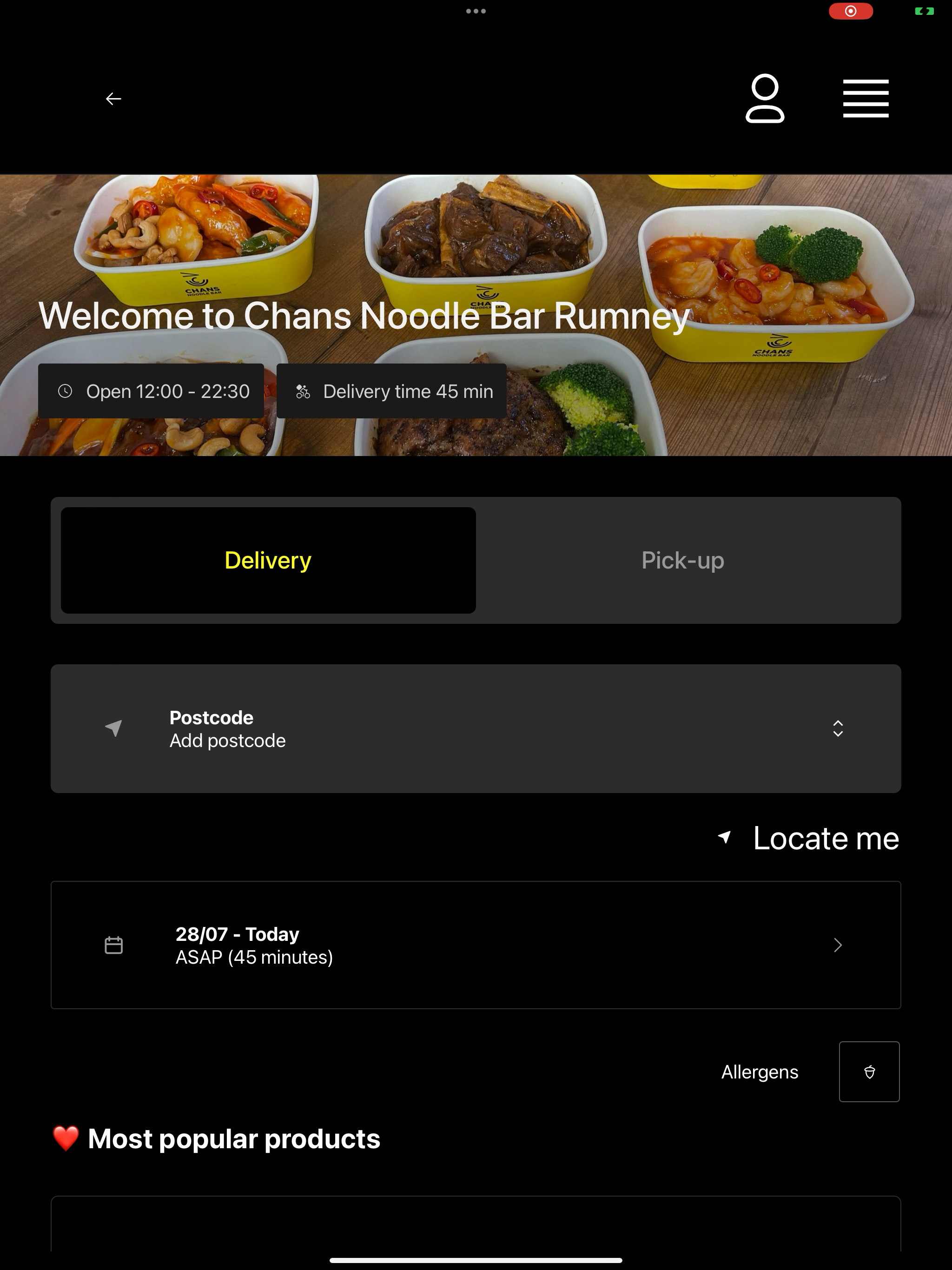 Chans Noodle Bar screenshot 13