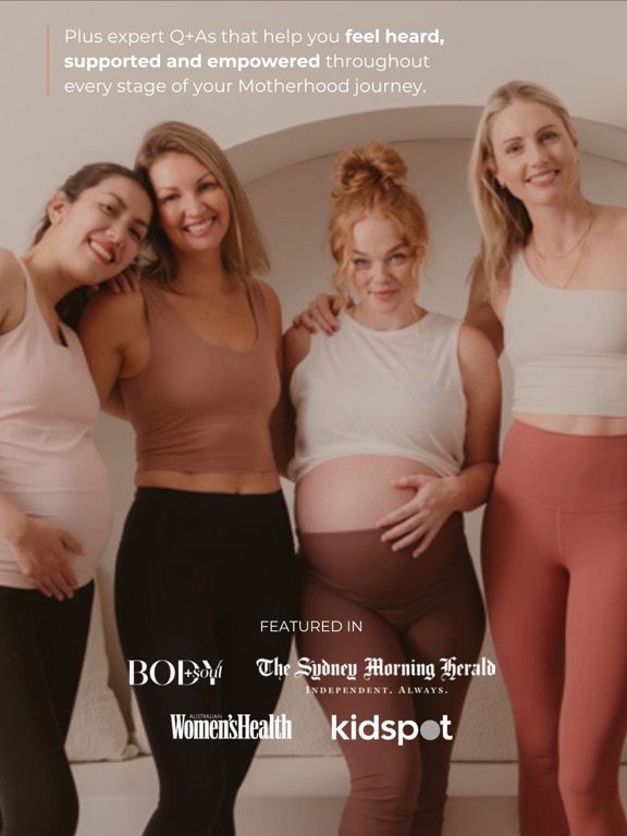 Empowered Motherhood Program iPad screenshot 9 - Health & Fitness app