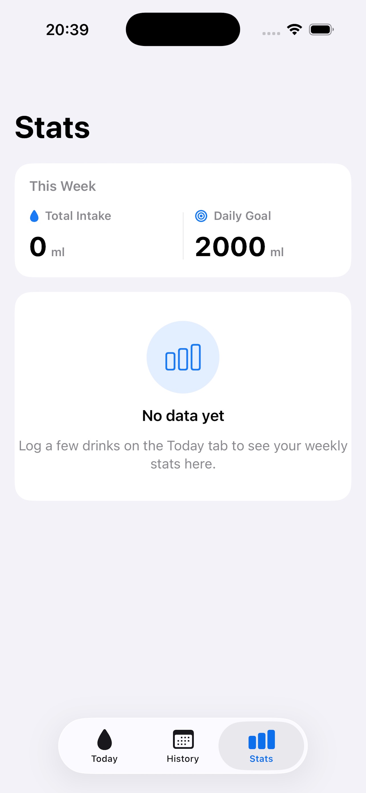 Screenshot 3 of WaterTrackerLogger