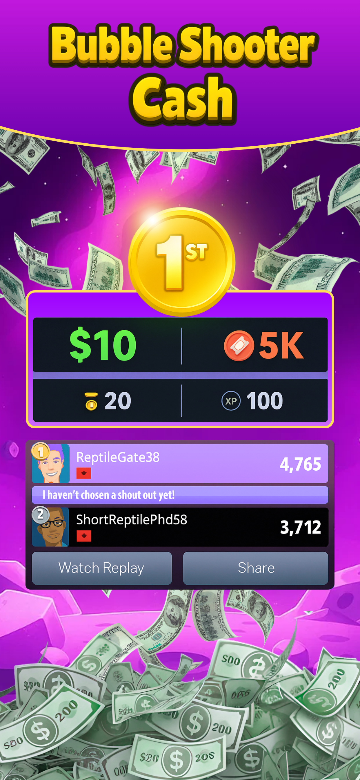 Bubble Prizes Win Real Money