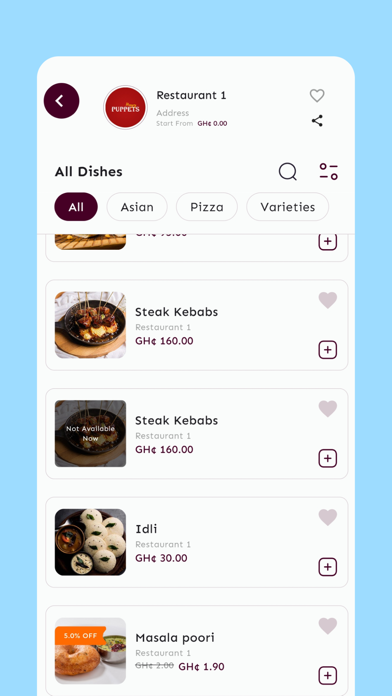 +233 Eats Screenshot 4 - AppWisp.com +233 Eats Screenshot 4 - AppWisp.com