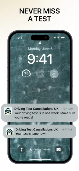 Driving Test Cancellations UK iPhone screenshot 4