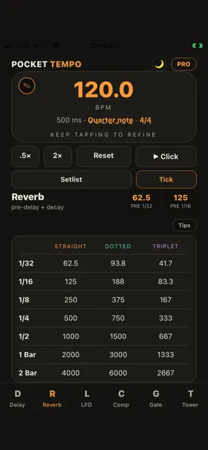Pocket Tempo screenshot 2