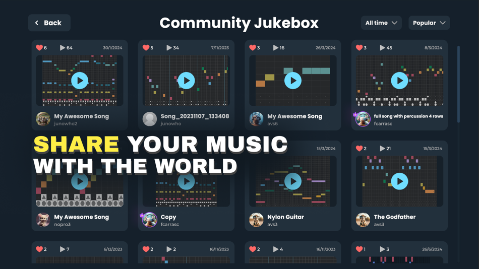 #4. NoteGrid – Play Music By Ear (iOS) 来自: Wimbo Inc.