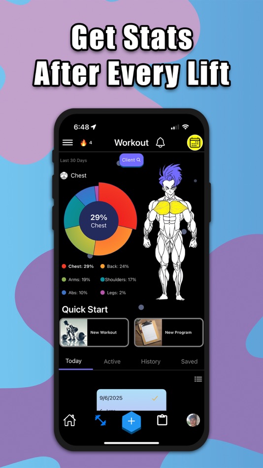 #1. GymSplat (iOS) Av: Gymsplat