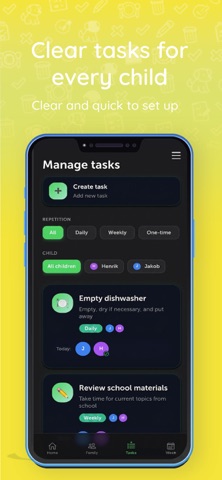 Olumi – Tasks for Your Child Screenshot 3 of 6