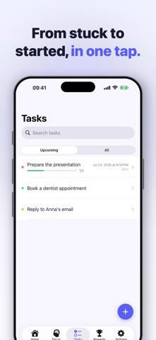 Fokku: ADHD Focus Timer & AI iPhone screenshot