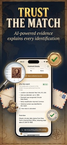 Stamp & Postmark Identifier screenshot