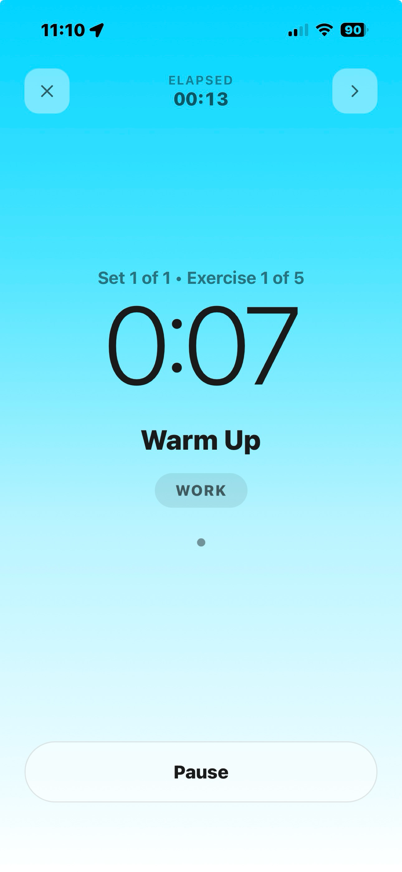 AI Workout Timer