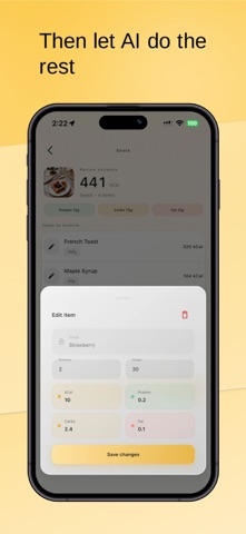 LogMyPlate: AI Calorie Tracker Screenshot 3 of 5