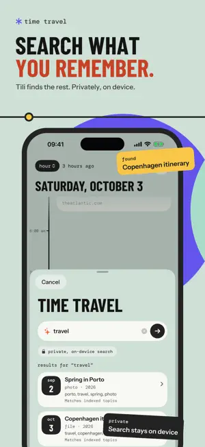 Tili - Timeline screenshot 2