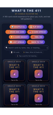 What's The 411 Oracle screenshot