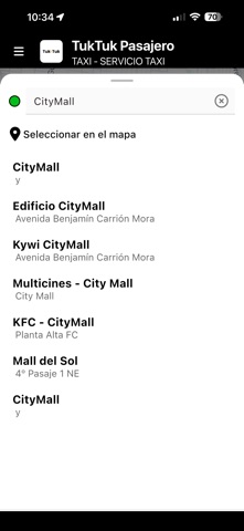 TukTuk Pasajero screenshot