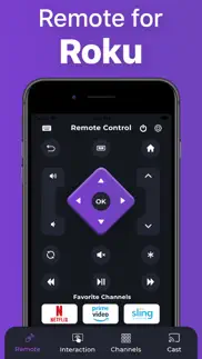 remote for roku tv: tcl & onn iphone screenshot 1