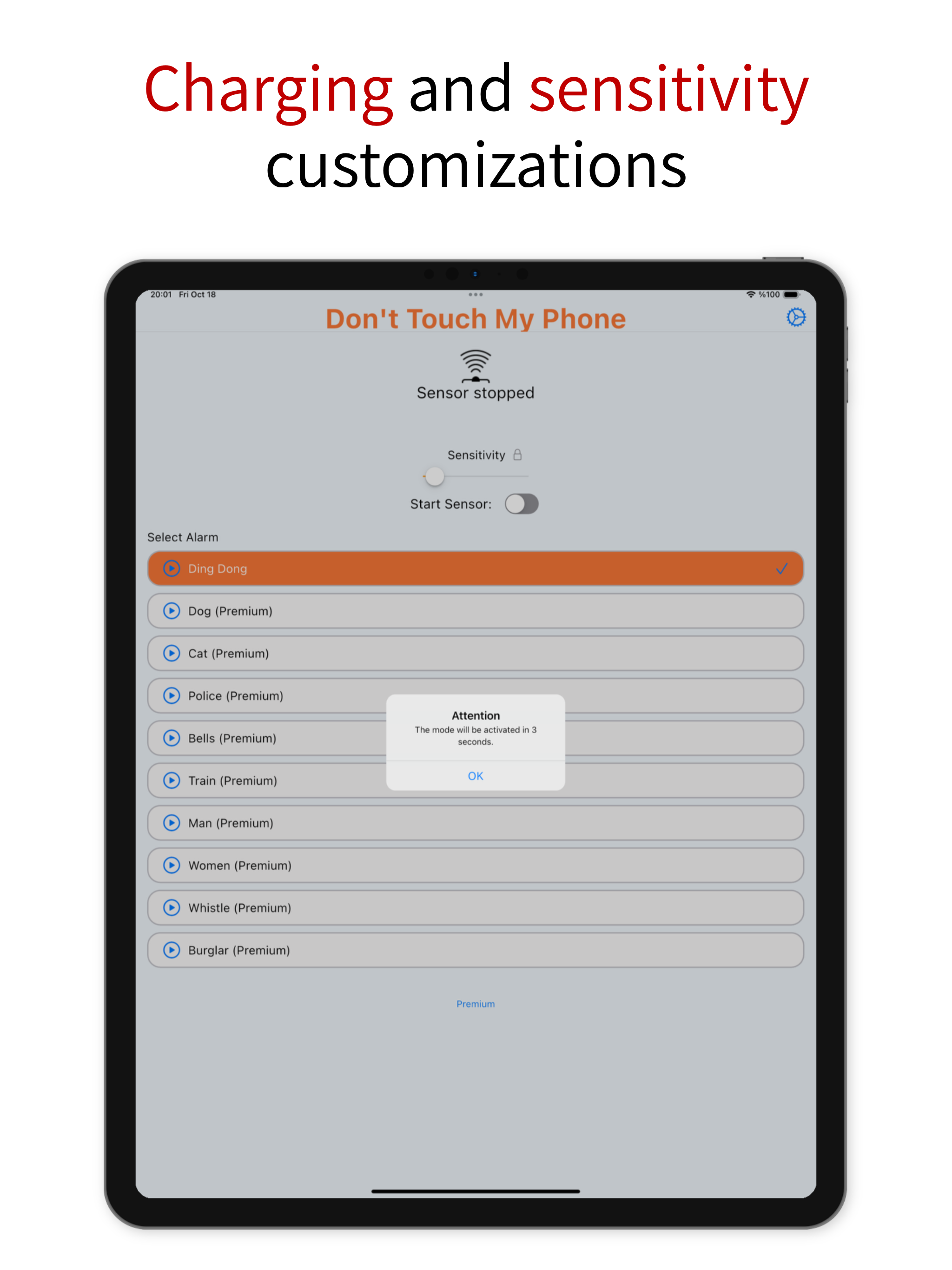 Anti Theft : Motion Alarm screenshot 5