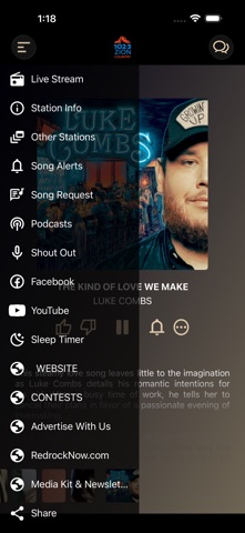 ZION Country 1023 - KUTQ app screenshot 2