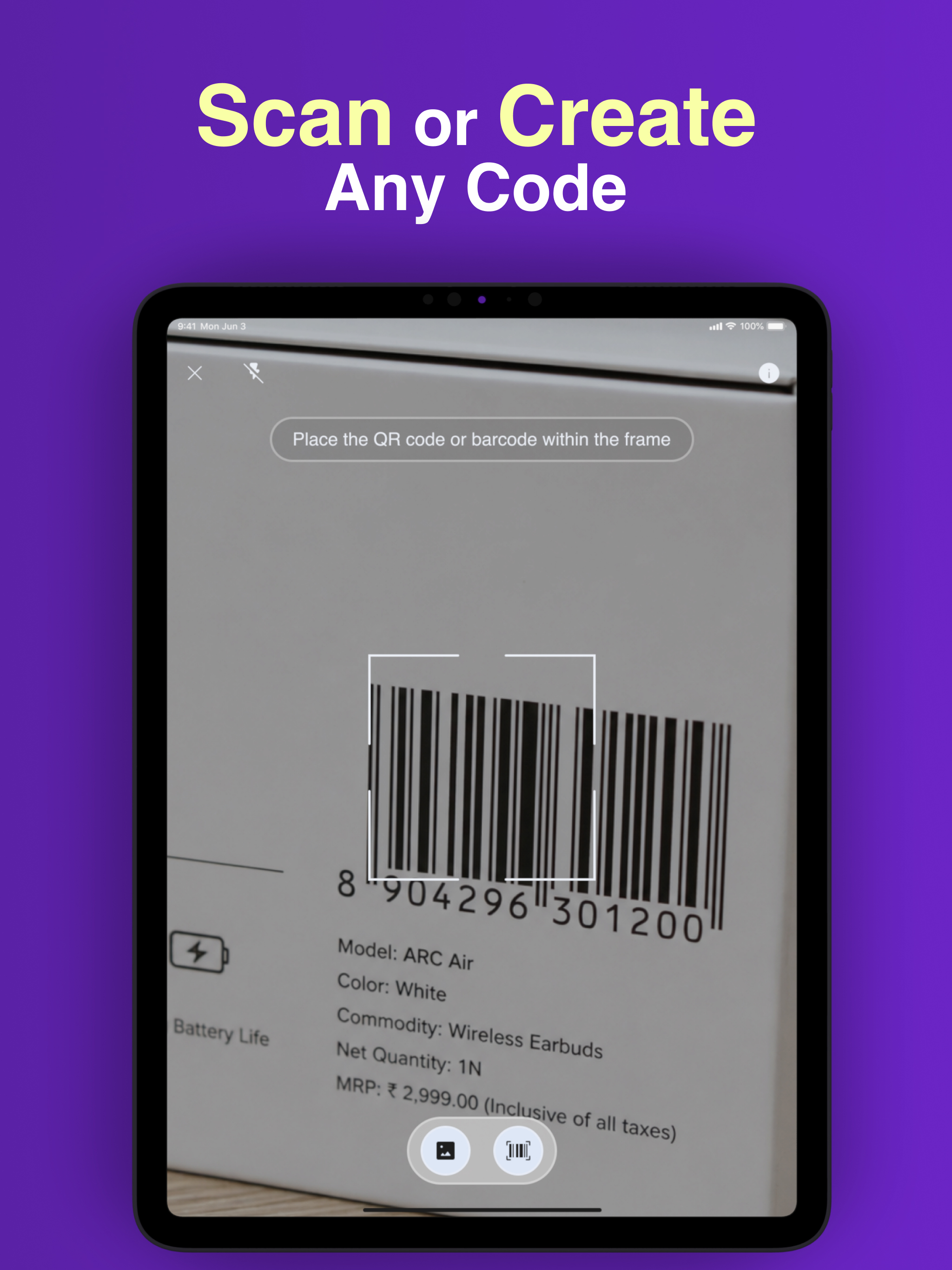 Scani - QR and Barcode Scanner screenshot 12