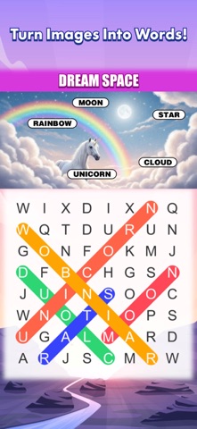 Word Seek:Visual Puzzle Hunt iPhone screenshot