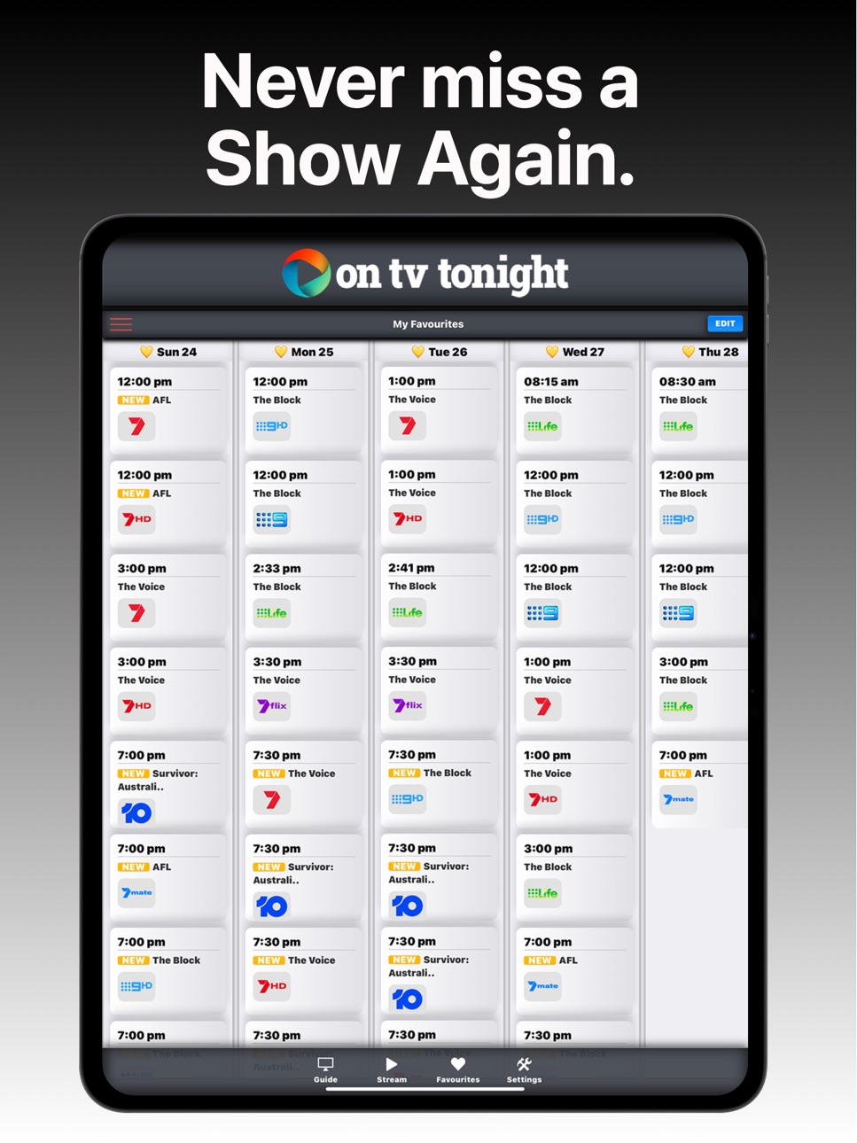 iPad screenshot