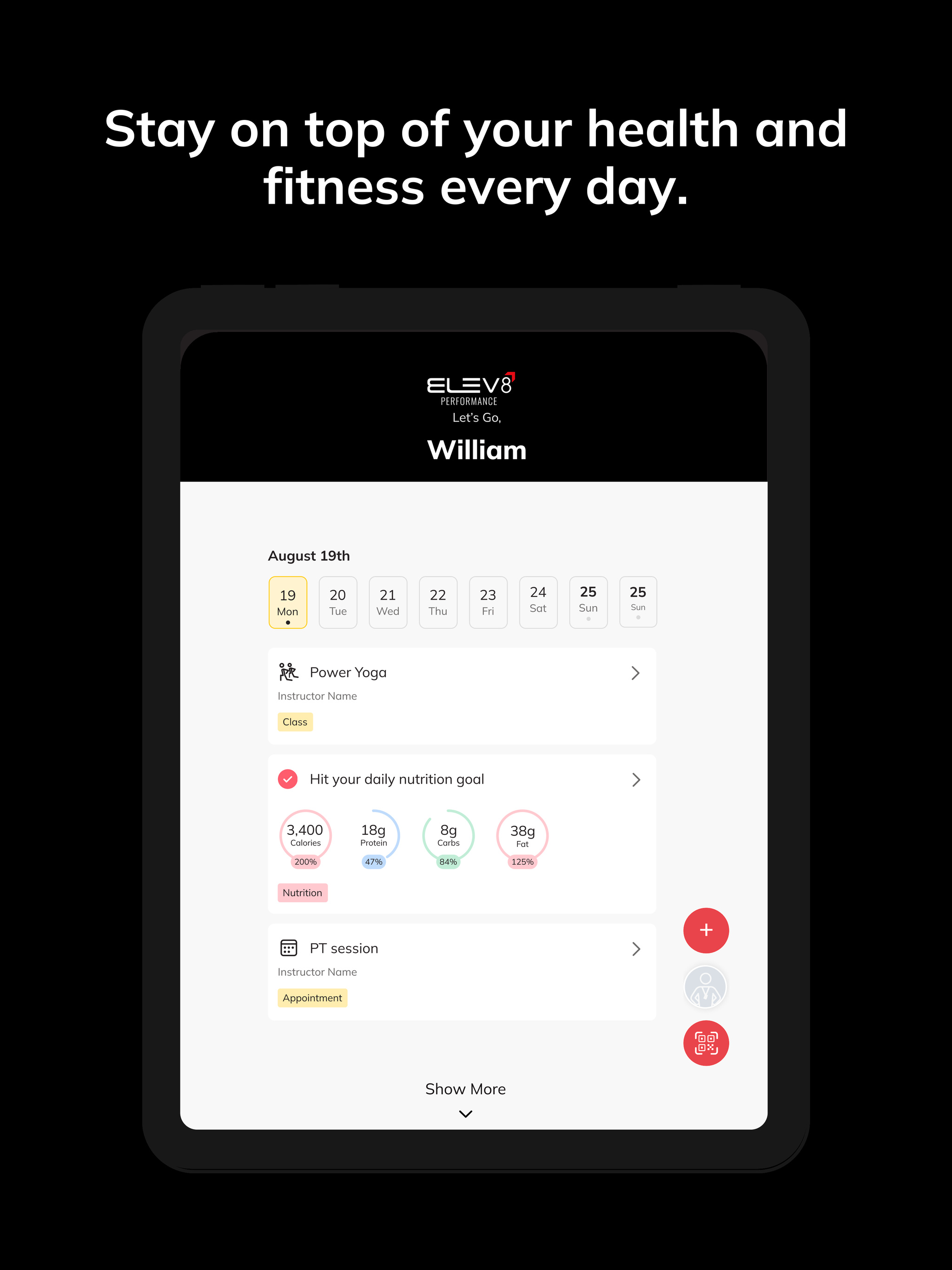 Elev8 Performance App