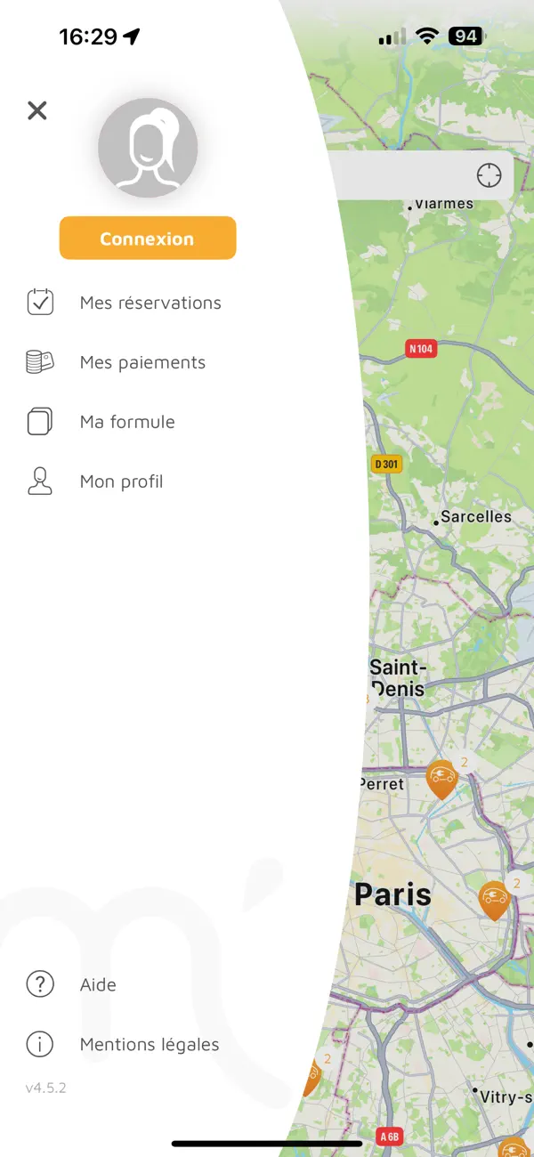 Screenshot #2 pour Autozoom Autopartage