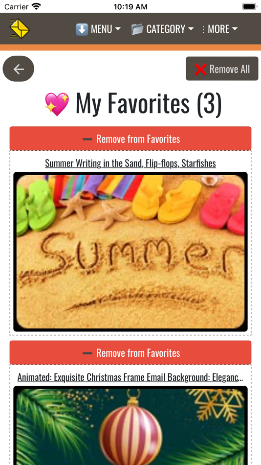 #9. EmailBackgrounds.com (iOS) 由: My App Catalog LLC