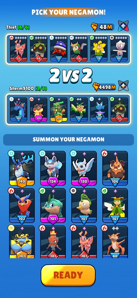 Negamons: Monster Trainer - 게임 앱 | MWM