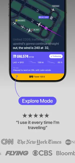 ATC - Live Air Traffic Radio iPhone screenshot 5