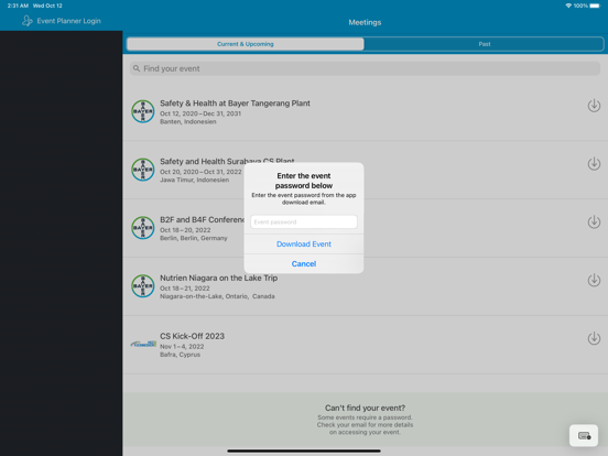 Screenshot #5 pour Bayer Congress & Events