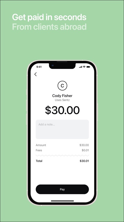 Sentz – The Global Payment App