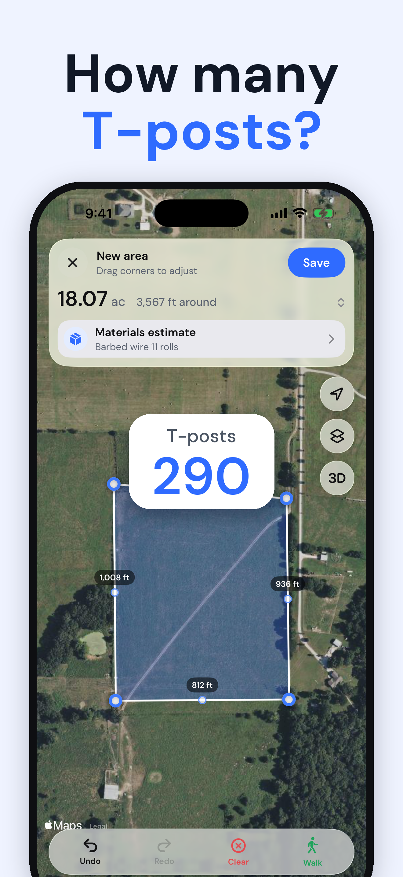 AreaMap: Measure Land & Acres