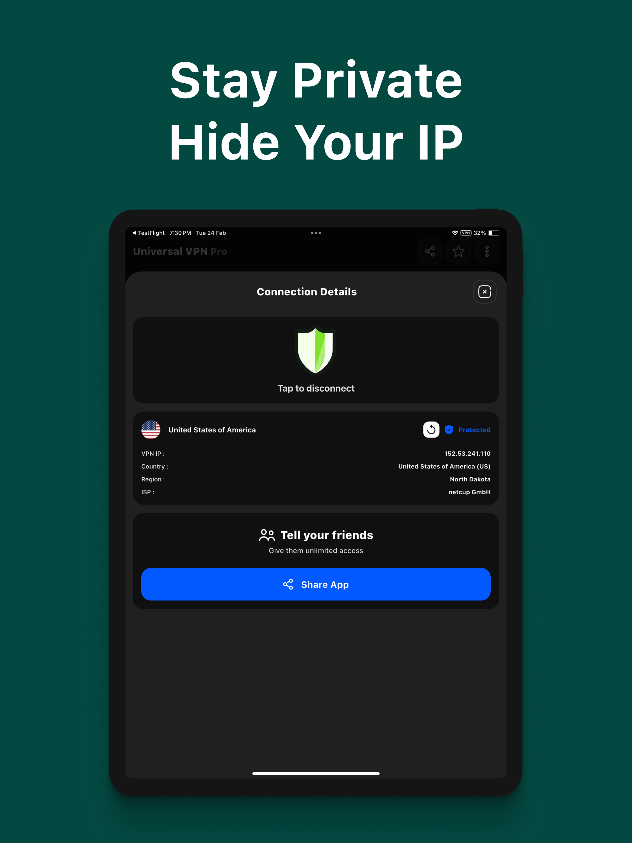 Universal VPN : Fast VPN Proxy