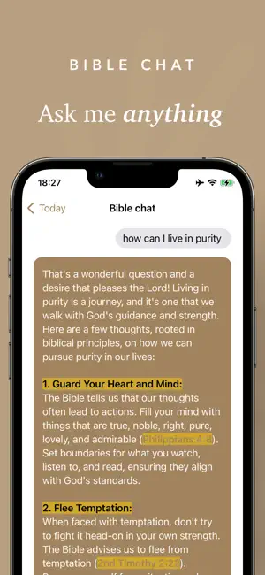 Blessed: Bible Chat screenshot 4