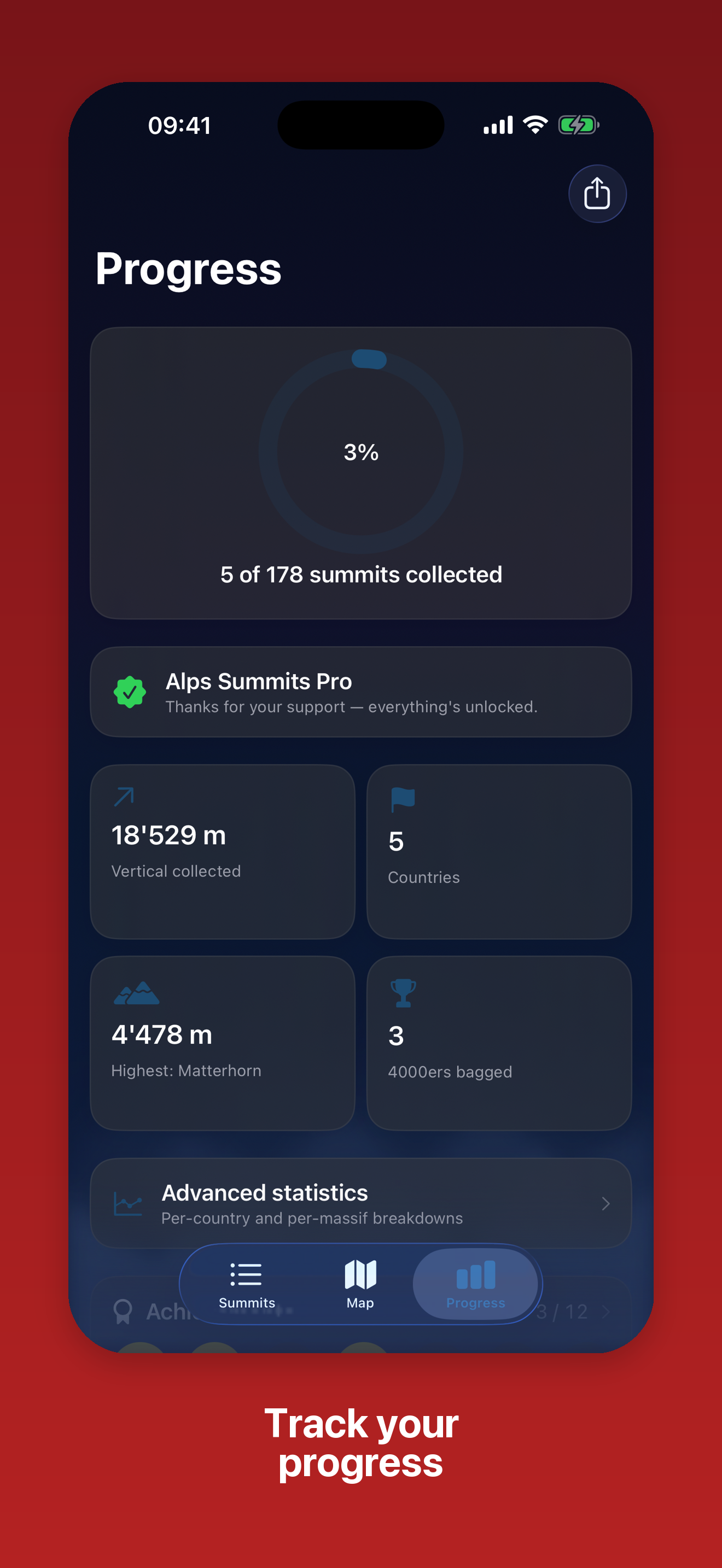 Alps Summits screenshot 3