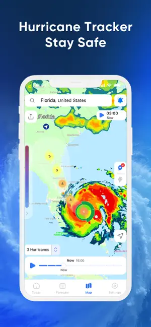 NOAA Weather Radar Live Map iPhone screenshot 5