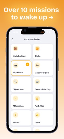 SnoozeOff: Loud Alarm Clock iPhone screenshot