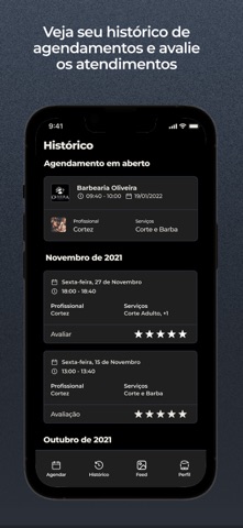 Barbearia Oliveira. screenshot