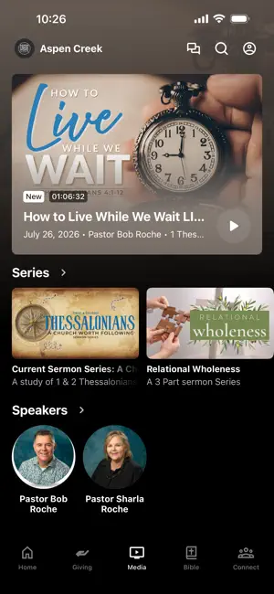 Aspen Creek Church screenshot 2