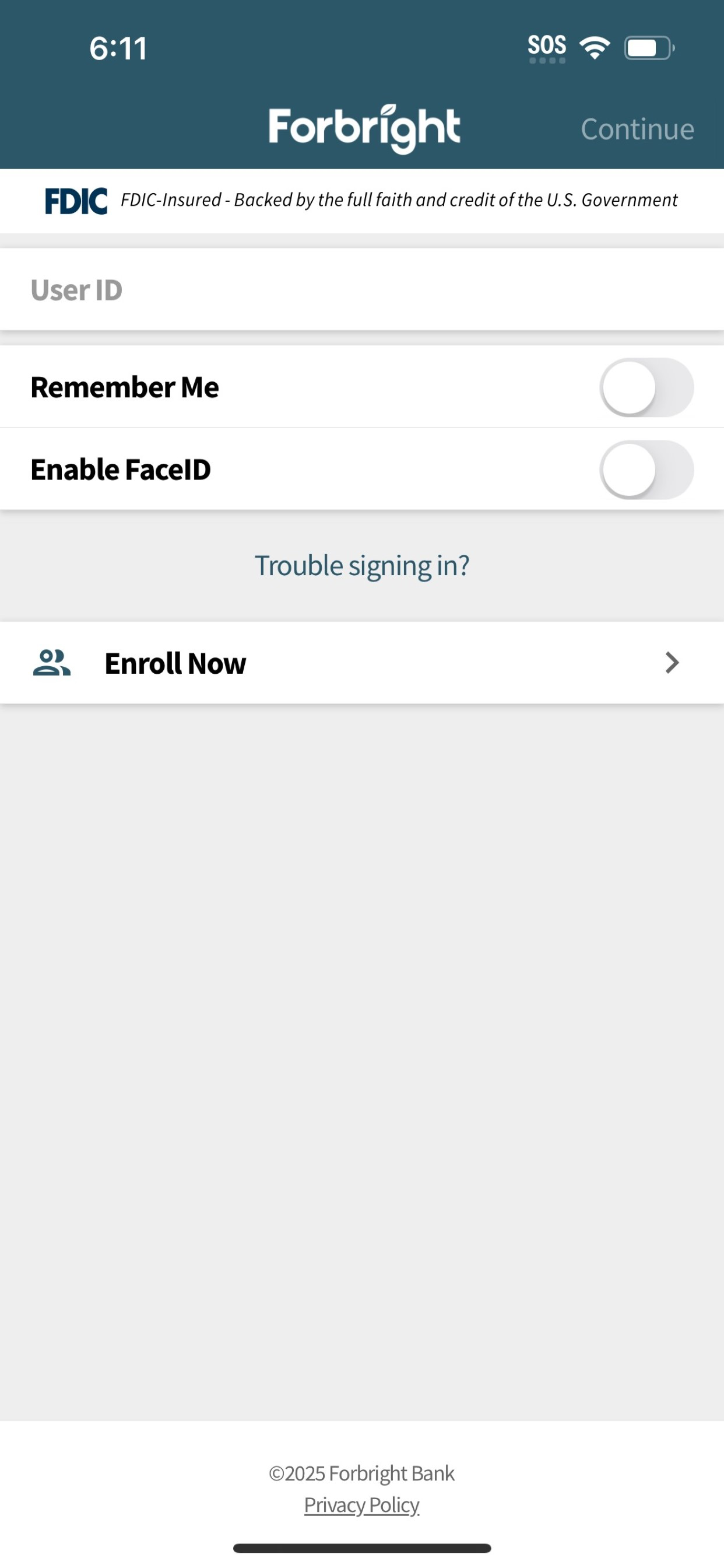 Forbright Bank Branch