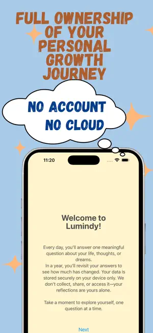 Lumindy:Daily Reflection Notes screenshot 1