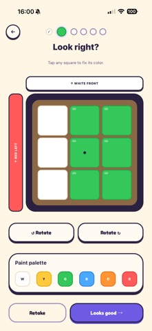 Cubie Solver iPhone screenshot