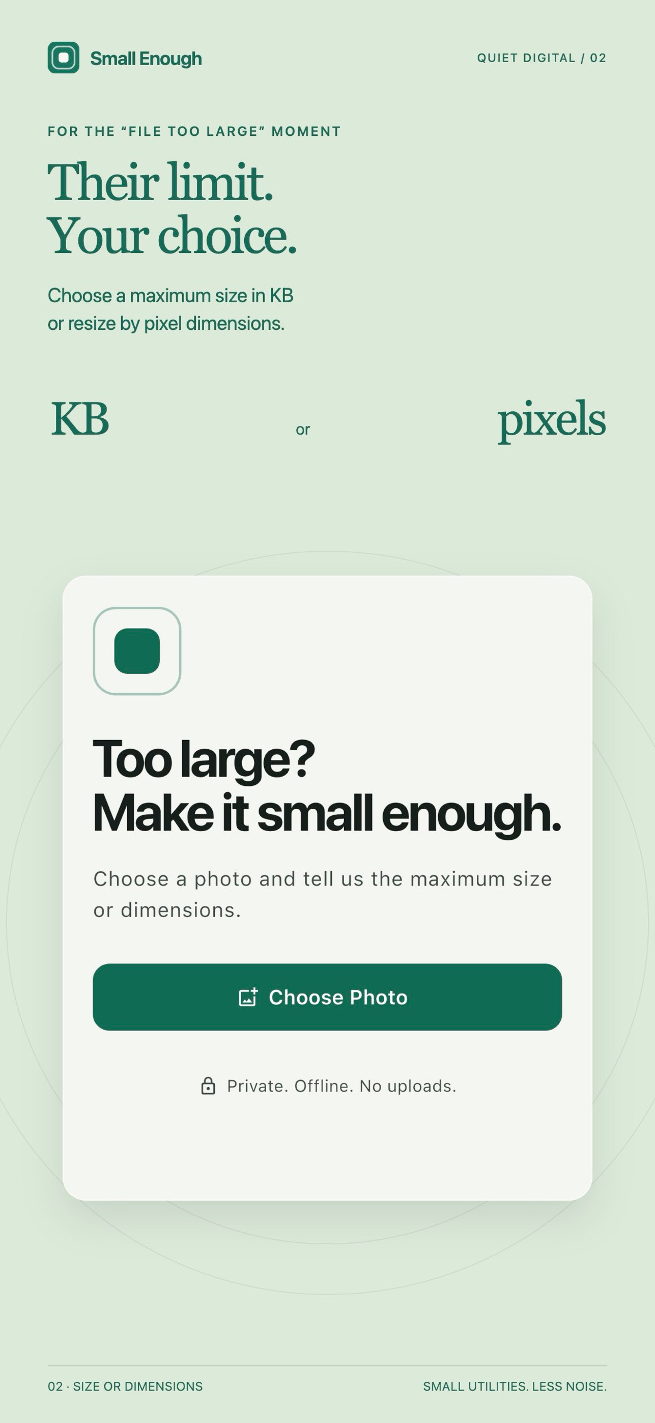 Screenshot 2 of Small Enough